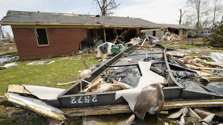Επίσκεψη Μπάιντεν την Παρασκευή σε κοινότητα στην πολιτεία του Μισισιπή που επλήγη από ανεμοστρόβιλο