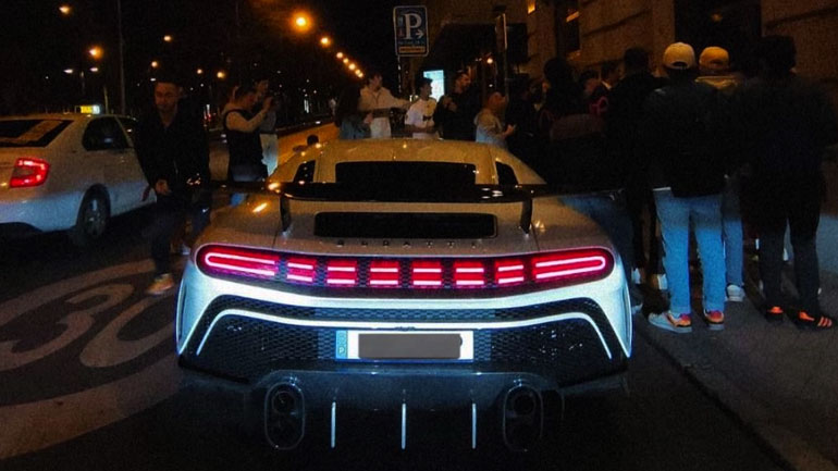 Χαμός με τον Cristiano Ronaldo που κυκλοφόρησε με την Bugatti των 8 εκατ. ευρώ