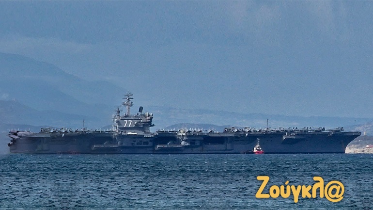 Παρατείνεται η αποστολή του αεροπλανοφόρου George H.W. Bush στη Μεσόγειο