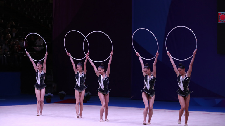 Παγκόσμιο Κύπελλο ρυθμικής γυμναστικής: Στον τελικό της Κυριακής η Εθνική Ανσάμπλ