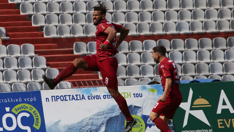 Νίκη με χατ-τρικ του Όγκμποε και πέναλτι στο 89′ για την ΑΕΛ, 3-2 τον ΠΑΟΚ Β΄
