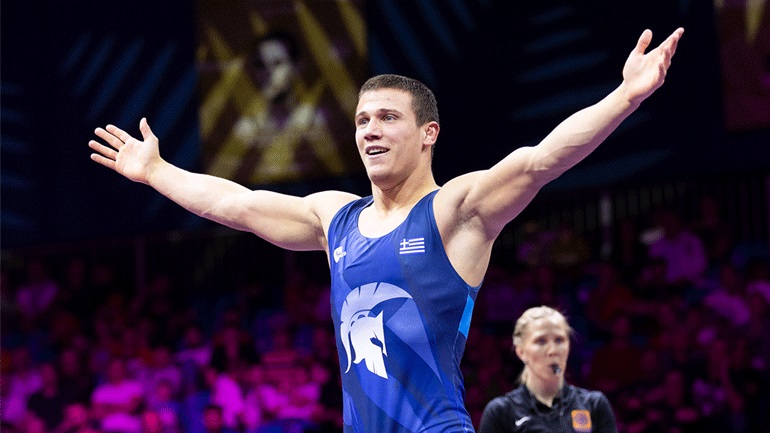 Πάλη: Καλύτερος αθλητής του κόσμου, για τον Μάρτιο, ο Γιώργος Κουγιουμτσίδης
