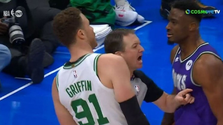 Τιμωρία ενός αγώνα στον Θανάση Αντετοκούνμπο για την… κουτουλιά στον Γκρίφιν!