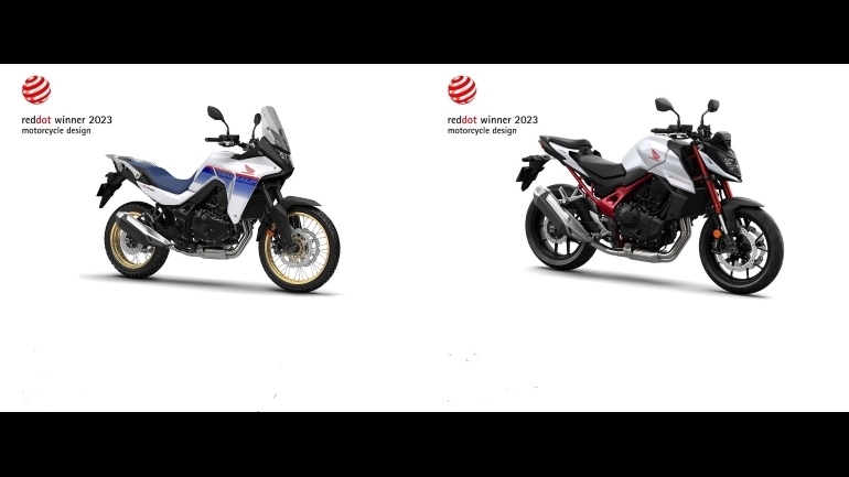 Βραβεία σχεδιασμού Red Dot Design για τις Honda CB750 Hornet και XL750 Transalp