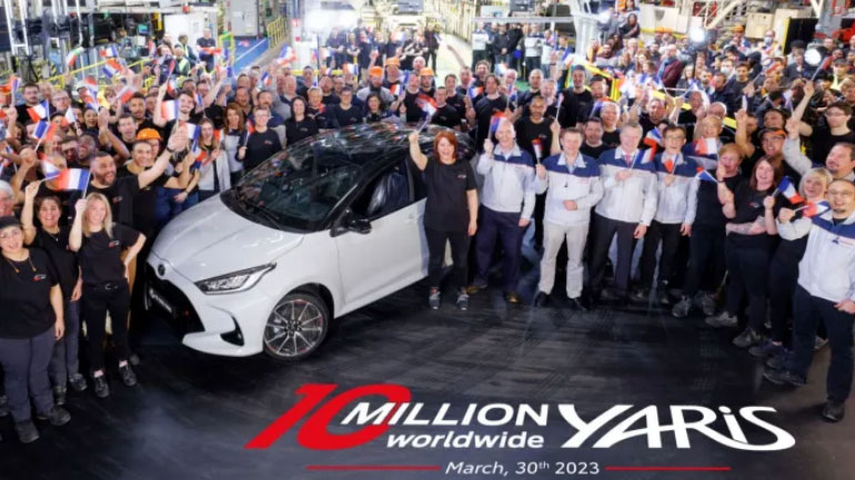 Η Toyota γιορτάζει: 10.000.000 Yaris από το 1998 μέχρι σήμερα