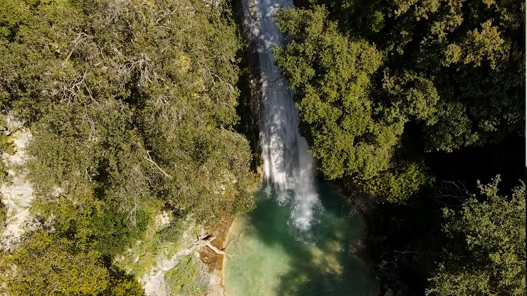 Οι μαγευτικοί καταρράκτες της Νέδας στην Μεσσηνία