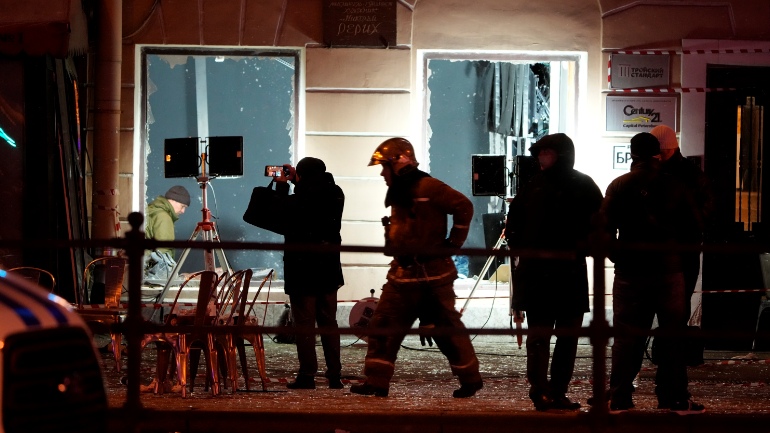 Ρωσία: Τους 32 έφτασαν οι τραυματίες από την έκρηξη σε καφέ της Αγίας Πετρούπολης