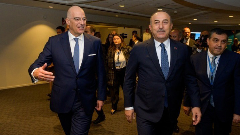 Βέλγιο: Τετ α τετ Δένδια – Τσαβούσογλου στο περιθώριο της Συνόδου ΥΠΕΞ του ΝΑΤΟ