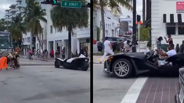 Υπάρχει πολλή δράση σε αυτήν την περιοχή του Miami 