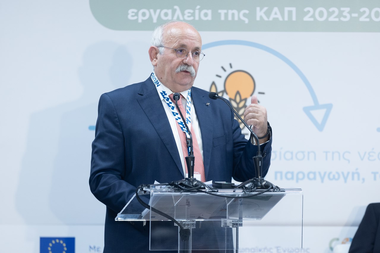 Ο Πρόεδρος της GΑΙΑ EΠΙΧΕΙΡΕΙΝ κ. Χριστόδουλος Αντωνιάδης χαιρέτισε τους συμμετέχοντες.