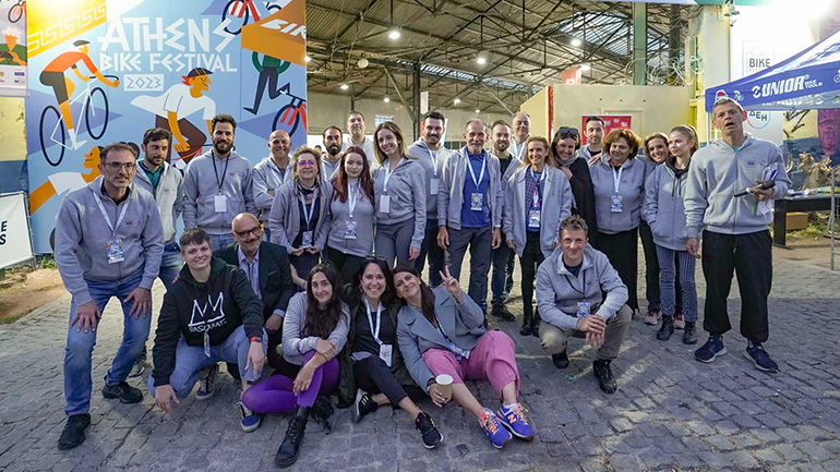 Με επιτυχία ολοκληρώθηκε η γιορτή του ποδηλάτου Athens Bike Festival 2023 powered by ΔΕΗ