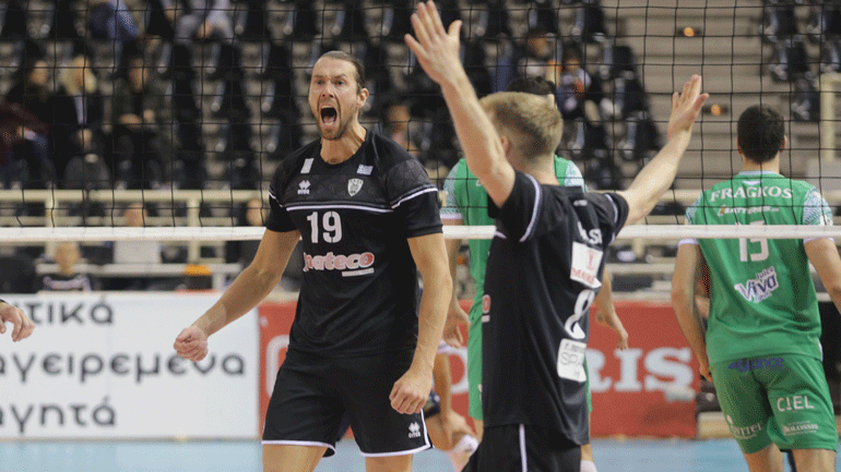 Volley League: Ο ΠΑΟΚ απέκλεισε τον Παναθηναϊκό και παίζει τελικό