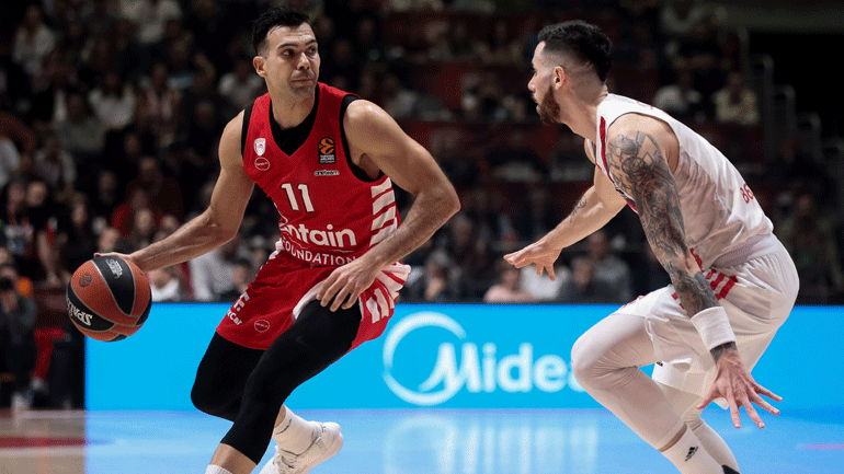 Ήττα για τον Ολυμπιακό στο Βελιγράδι, 87-79 ο Ερυθρός Αστέρας