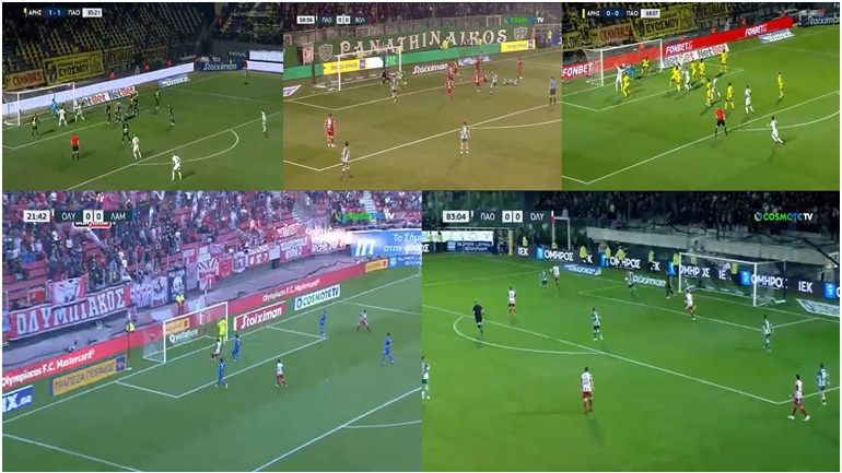 Παναθηναϊκός-Ολυμπιακός 3-2, στα «Πιο Άμπαλα Γκολ τού Πρωταθλήματος»