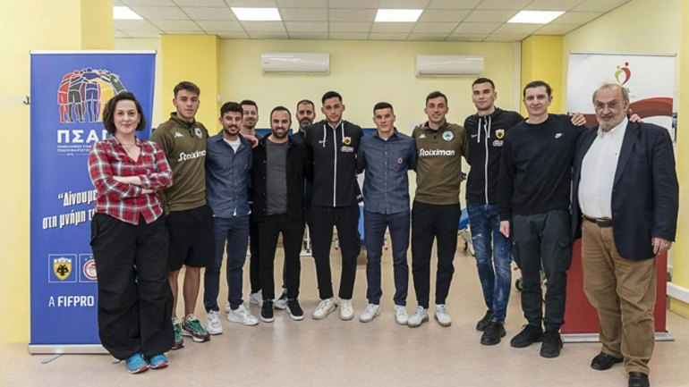 Έξι παίκτες των ΑΕΚ, Ολυμπιακού, Παναθηναϊκού έδωσαν αίμα στη μνήμη του Ιορδάνη Αδαμάκη