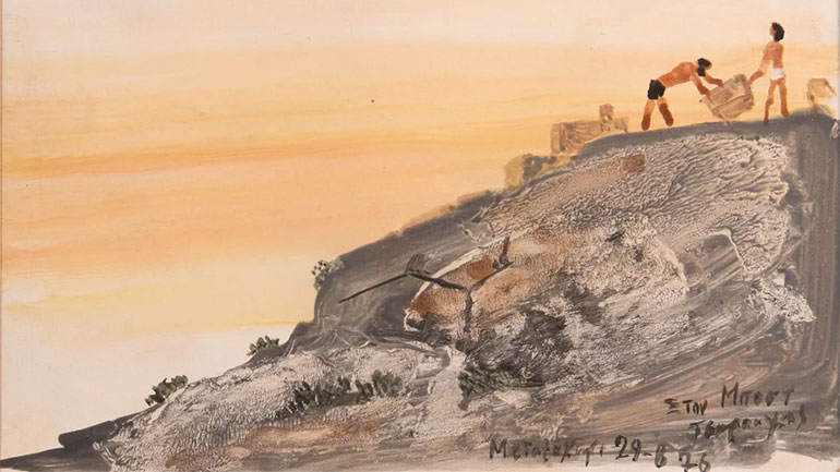 Διαδικτυακή δημοπρασία με κορυφαία έργα – Γαΐτης, Μόραλης, Τσαρούχης  σε προσιτές τιμές