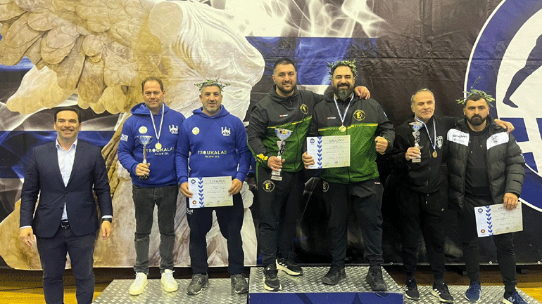 Πρωταθλητής Ελλάδας U17 στην ελληνορωμαϊκή ο Αρχέλαος