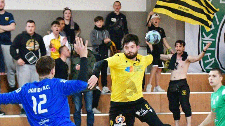Χάντμπολ: Πρόκριση σε «νεκρό» χρόνο για την ΑΕΚ, 23-22 τον Διομήδη