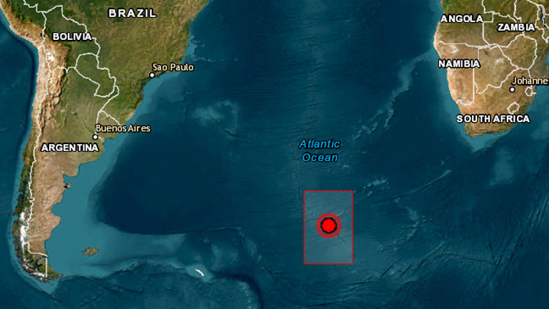 Σεισμός 5,6 Ρίχτερ στον Ατλαντικό Ωκεανό
