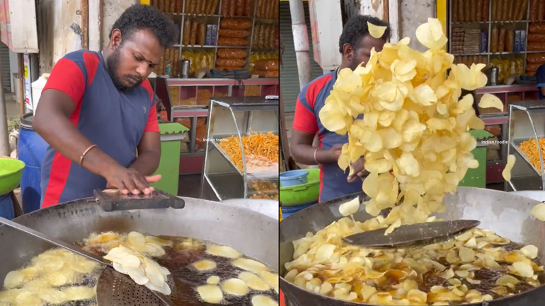 Πατατάκια χειροποίητα