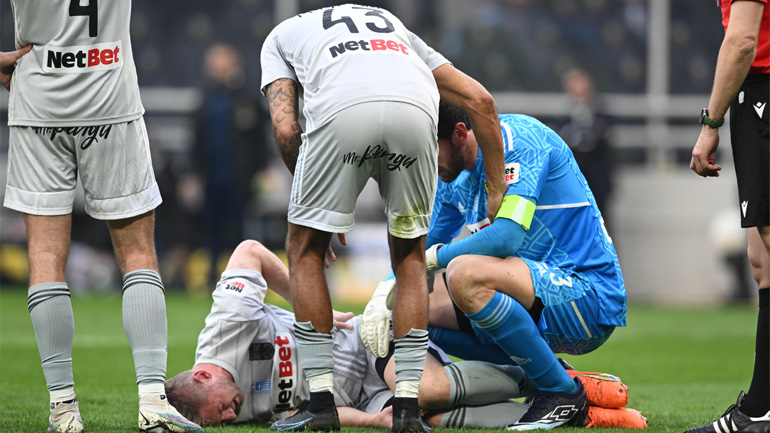 Άρης: Τέλος η σεζόν για τον Μπράμπετς