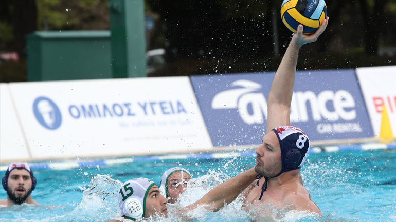 Πόλο: Δεύτερη νίκη και πρόκριση στα ημιτελικά για τον Ολυμπιακό, 14-7 τον Παναθηναϊκό