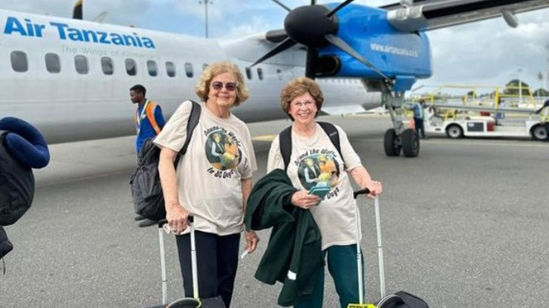 Δύο 81χρονες φίλες έκαναν τον «Γύρο του Κόσμου σε 80 μέρες»