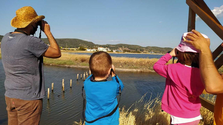 Εξόρμηση παρατήρησης πουλιών στην Καλλονή Μυτιλήνης
