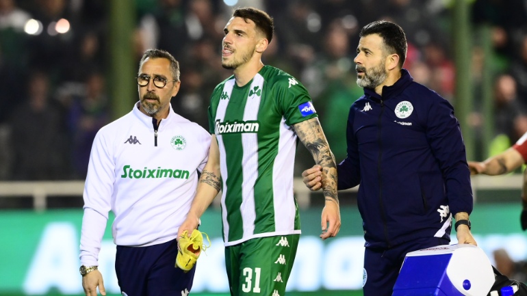 Παναθηναϊκός: Κάκωση στο μετατάρσιο ο Σάρλια