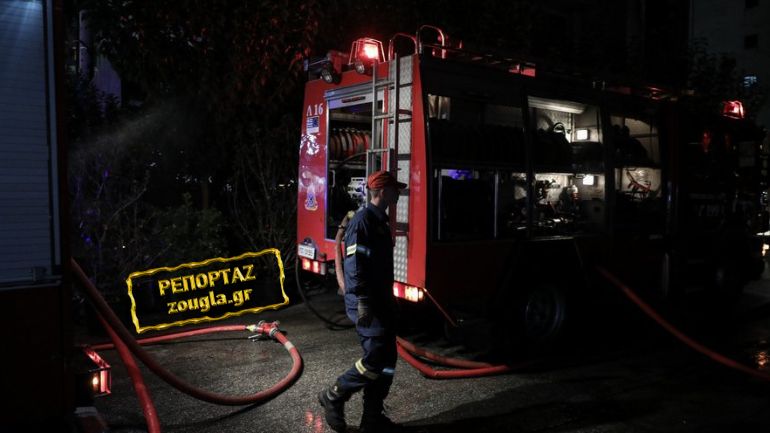 Οπαδικά τα κίνητρα του εμπρησμού σε είσοδο πολυκατοικίας στο Καματερό