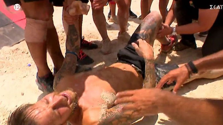 Survivor All Star: Ο σοκαριστικός τραυματισμός του Ηλία Μπόγδανου