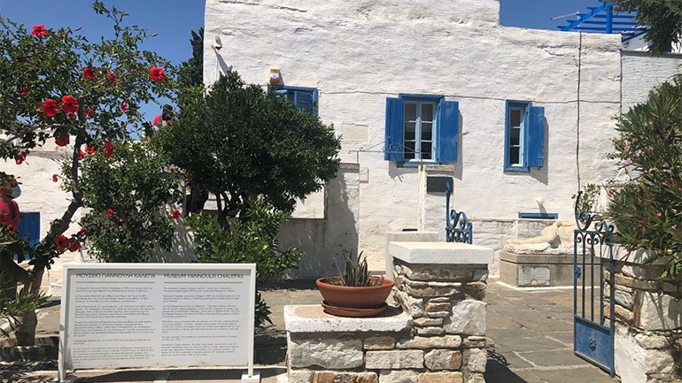 Αναβαθμίζεται η Σχολή Μαρμαροτεχνίας και η οικία Χαλεπά στην Τήνο