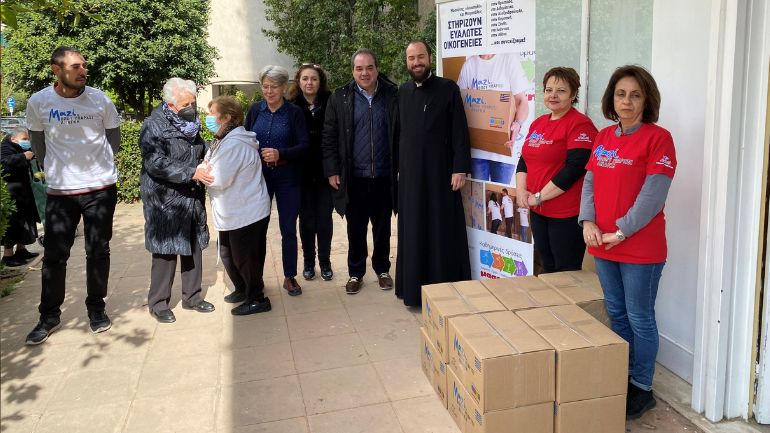 Το πασχαλινό τραπέζι σε 2.853 οικογένειες από την «ΑΠΟΣΤΟΛΗ»