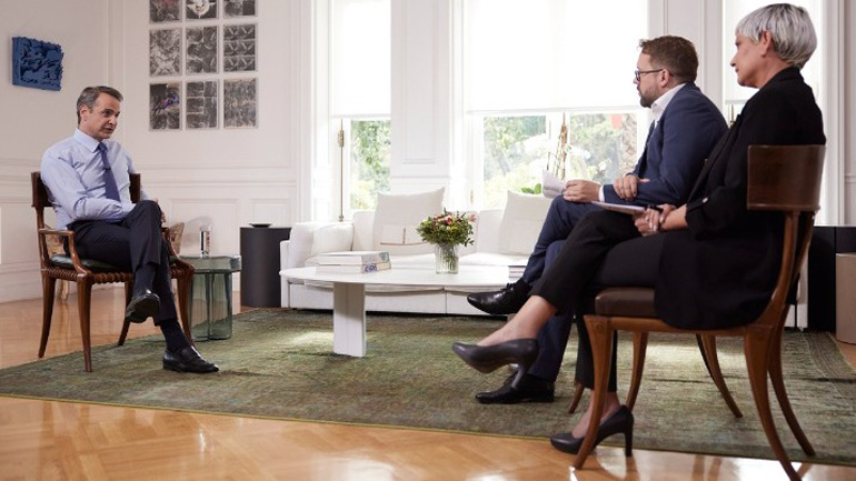 Κ. Μητσοτάκης στη Bild: Χρειαζόμαστε μια ολοκληρωμένη μεταναστευτική πολιτική