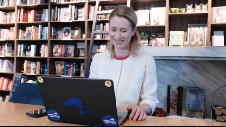 Εσθονία: Η πρωθυπουργός Κάγια Κάλας λαμβάνει εντολή σχηματισμού νέας κυβέρνησης και από τη Βουλή