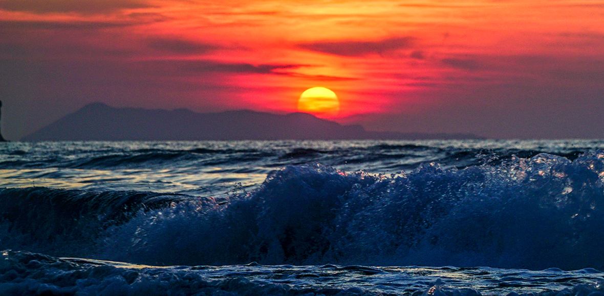 Ηλιοβασίλεμα στην Κέρκυρα