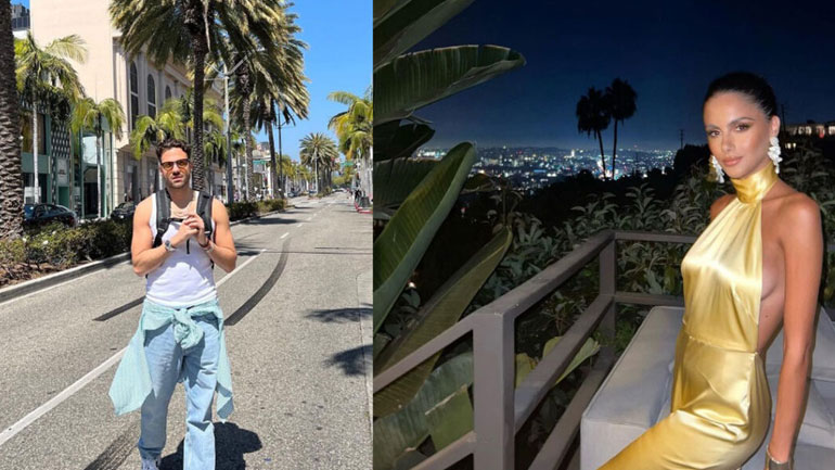 Κωνσταντίνος Αργυρός – Αλεξάνδρα Νίκα: Μαζί στο Λος Άντζελες!