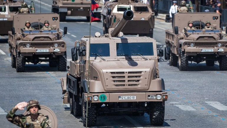 Η Ουκρανία θα παραλάβει από την Δανία, 19 συστήματα πυροβολικού Caesar