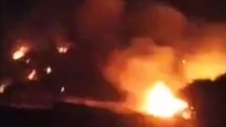 Μεγάλη πυρκαγιά εκδηλώθηκε στο Σφηνάρι Κισάμου