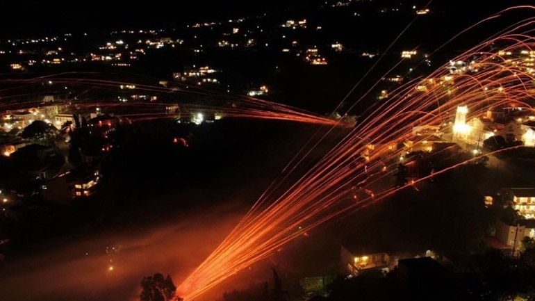 Χίος: «Χολιγουντιανός» ο σημερινός ρουκετοπόλεμος στο Βροντάδο