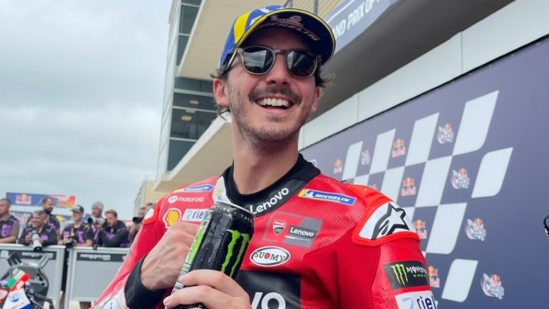 Pole Position με νέο ρεκόρ γύρου για τον Pecco Bagnaia στο MotoGP των Η.Π.Α. Pole Position με νέο ρεκόρ γύρου για τον Pecco Bagnaia στο MotoGP των Η.Π.Α.