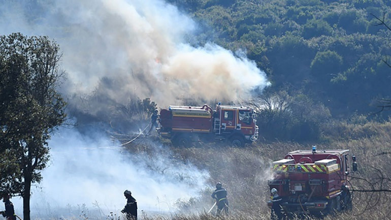 Γαλλία: Μεγάλη πυρκαγιά στα σύνορα με την Ισπανία