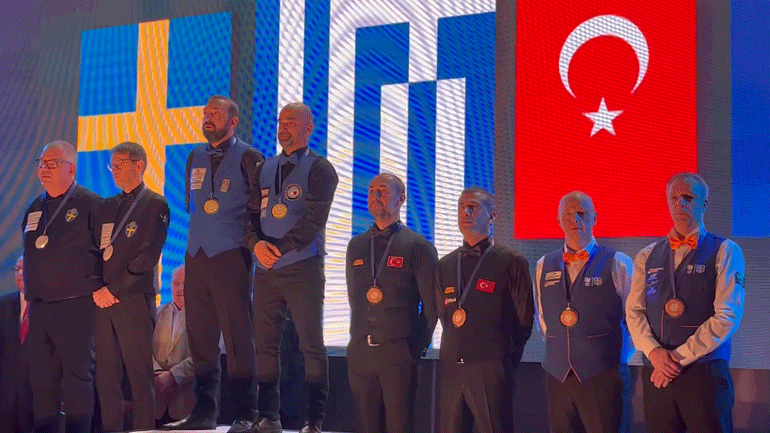 Μπιλιάρδο: Η Ελλάδα πρωταθλήτρια Ευρώπης!