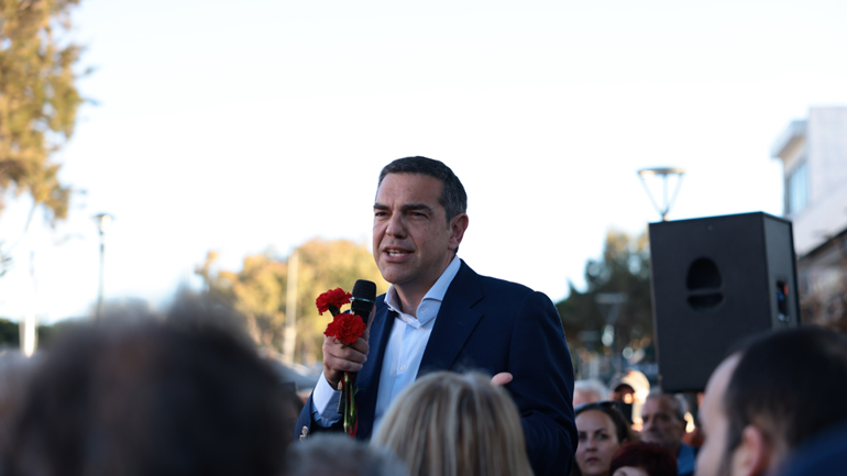 Τσίπρας από Λαύριο: Το δίλημμα των εκλογών είναι «Μητσοτάκης ή αλλαγή» – «Δικαιοσύνη παντού»