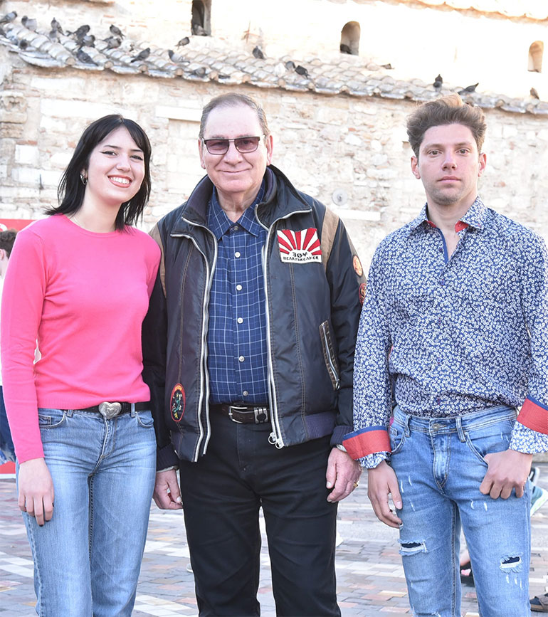 Alessandra Athanasiou, Costantino Salis, Αχιλλέας Μάνος.