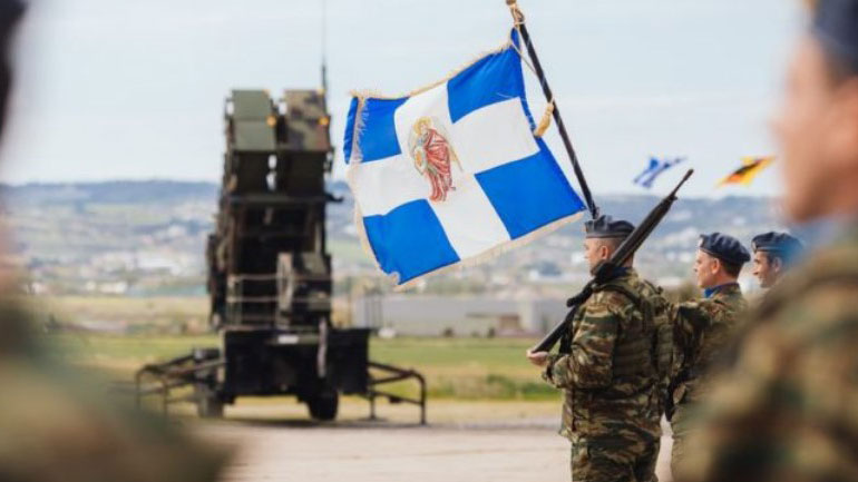 Τελετή παράδοσης – παραλαβής  του διοικητή της 350 Πτέρυγας Κατευθυνομένων Βλημάτων