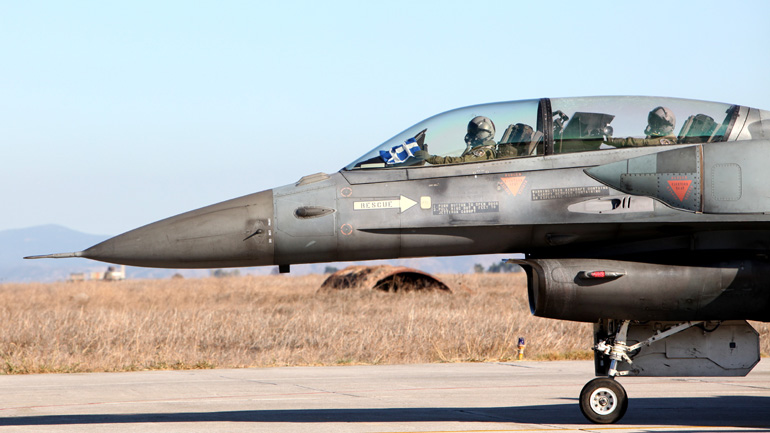 Τελετή παράδοσης-παραλαβής των καθηκόντων του διοικητή της 110 Πτέρυγας Μάχης