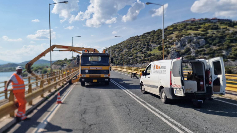 Ολοκληρώθηκε η δεύτερη φάση εργασιών συντήρησης στη γέφυρα Σερβίων