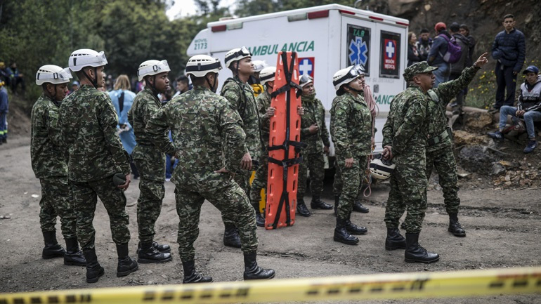 Επτά νεκροί από την έκρηξη σε ανθρακωρυχείο στην Κολομβία
