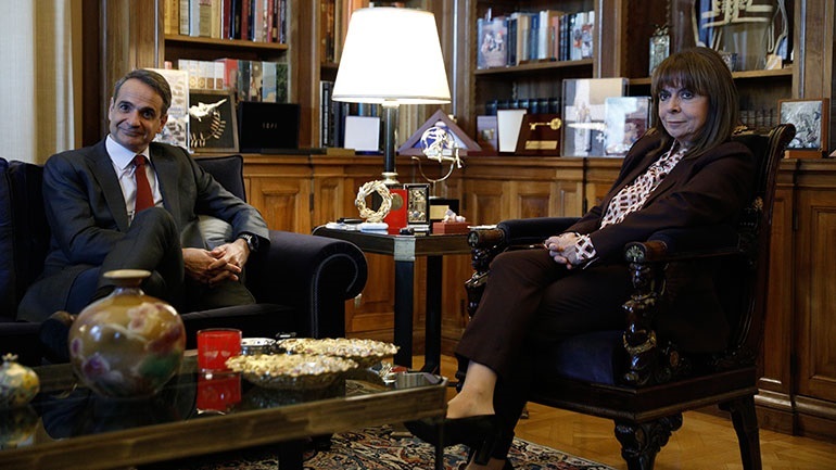 Στην Πρόεδρο της Δημοκρατίας ο πρωθυπουργός για την προκήρυξη των εκλογών